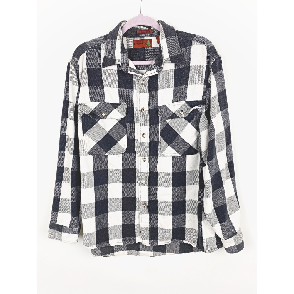 Men's Fieldmaster Vintage 100% Cotton Flannel Shirt XL